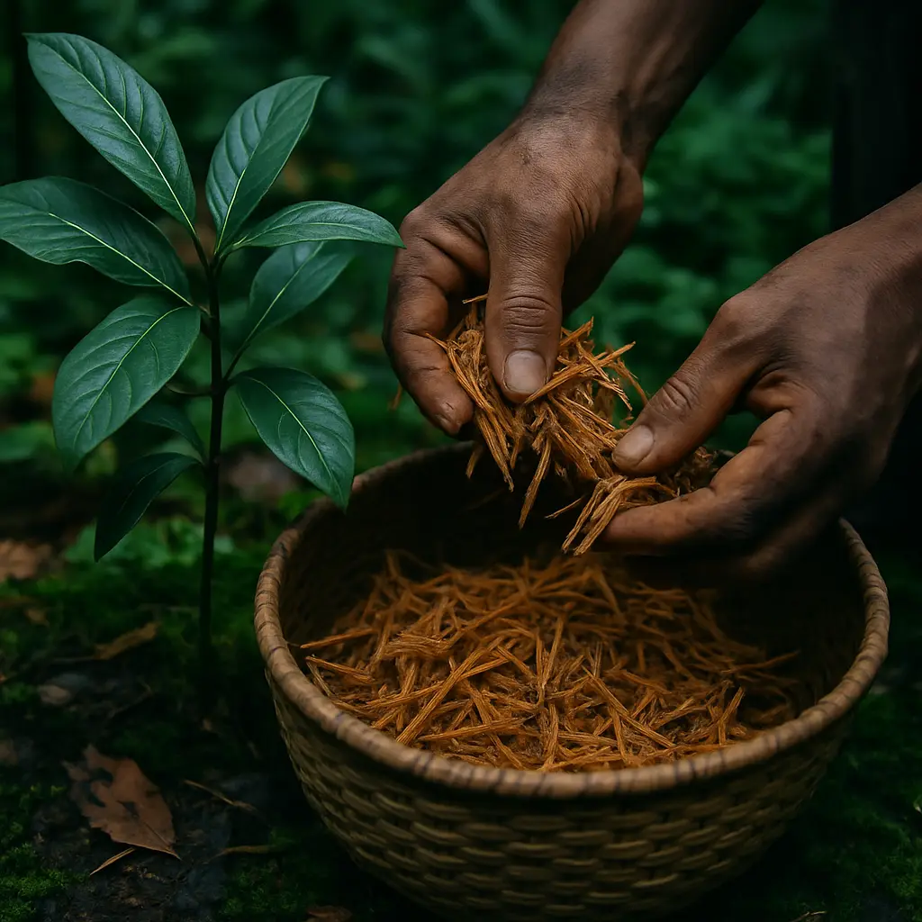 A quiet behind-the-scenes view accompanying a careful comparison of ibogaine and ayahuasca