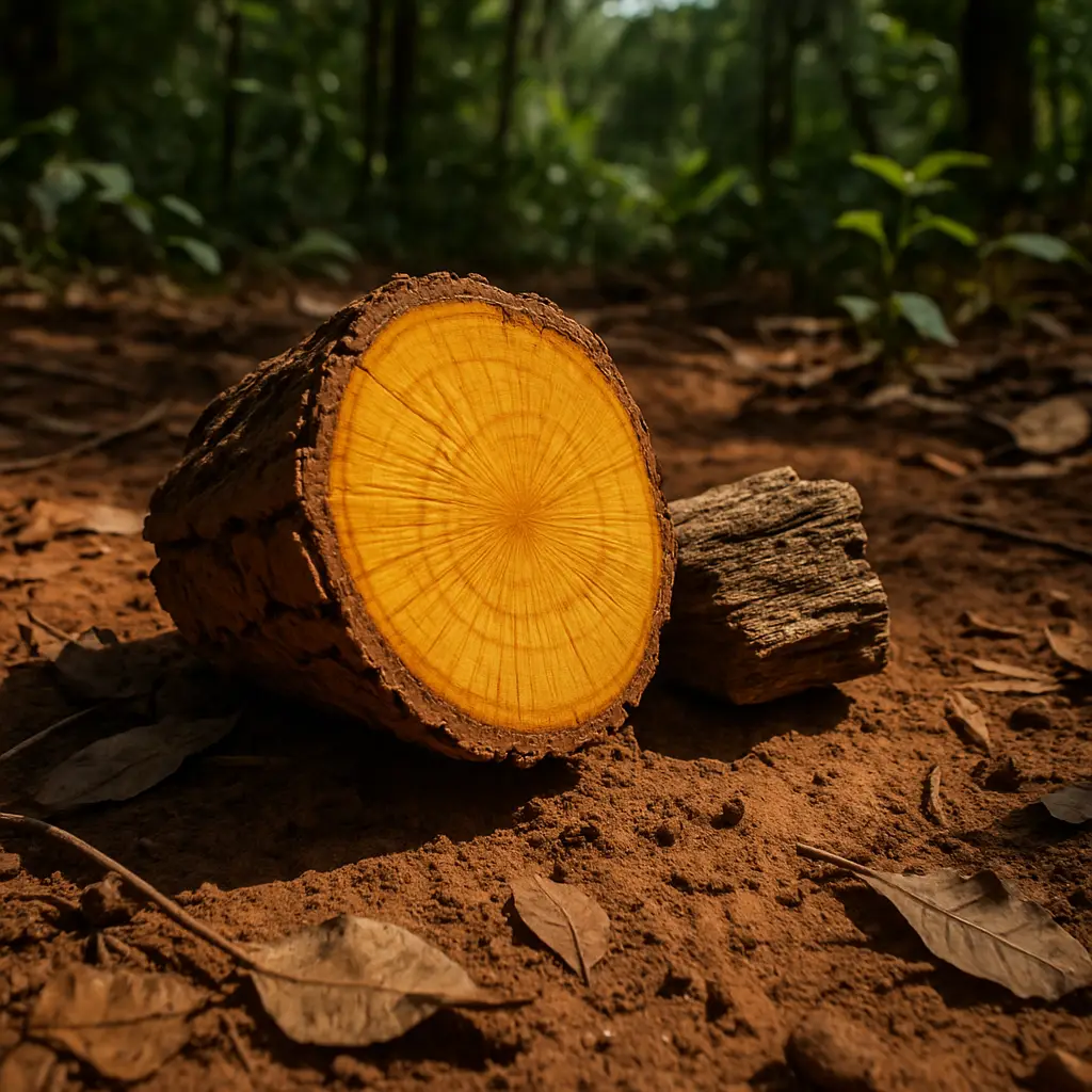 Natural material and earthy tones alongside a discussion of distinct plant traditions