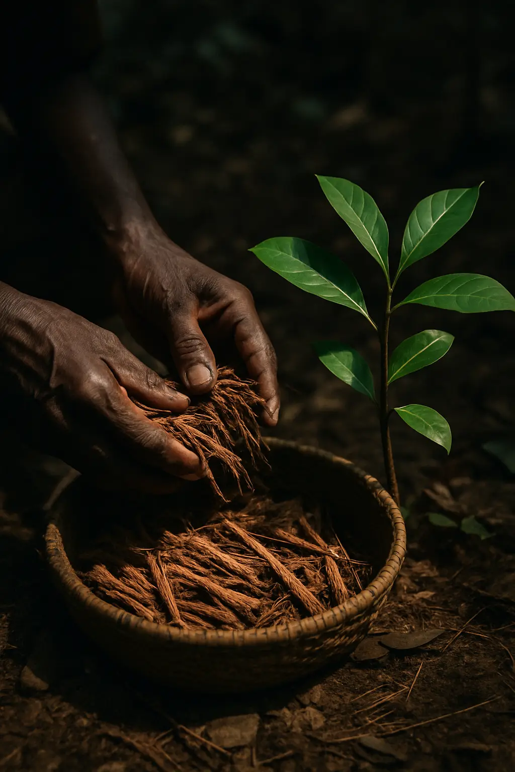 A quiet moment of reflection during the early period of recovery after ibogaine