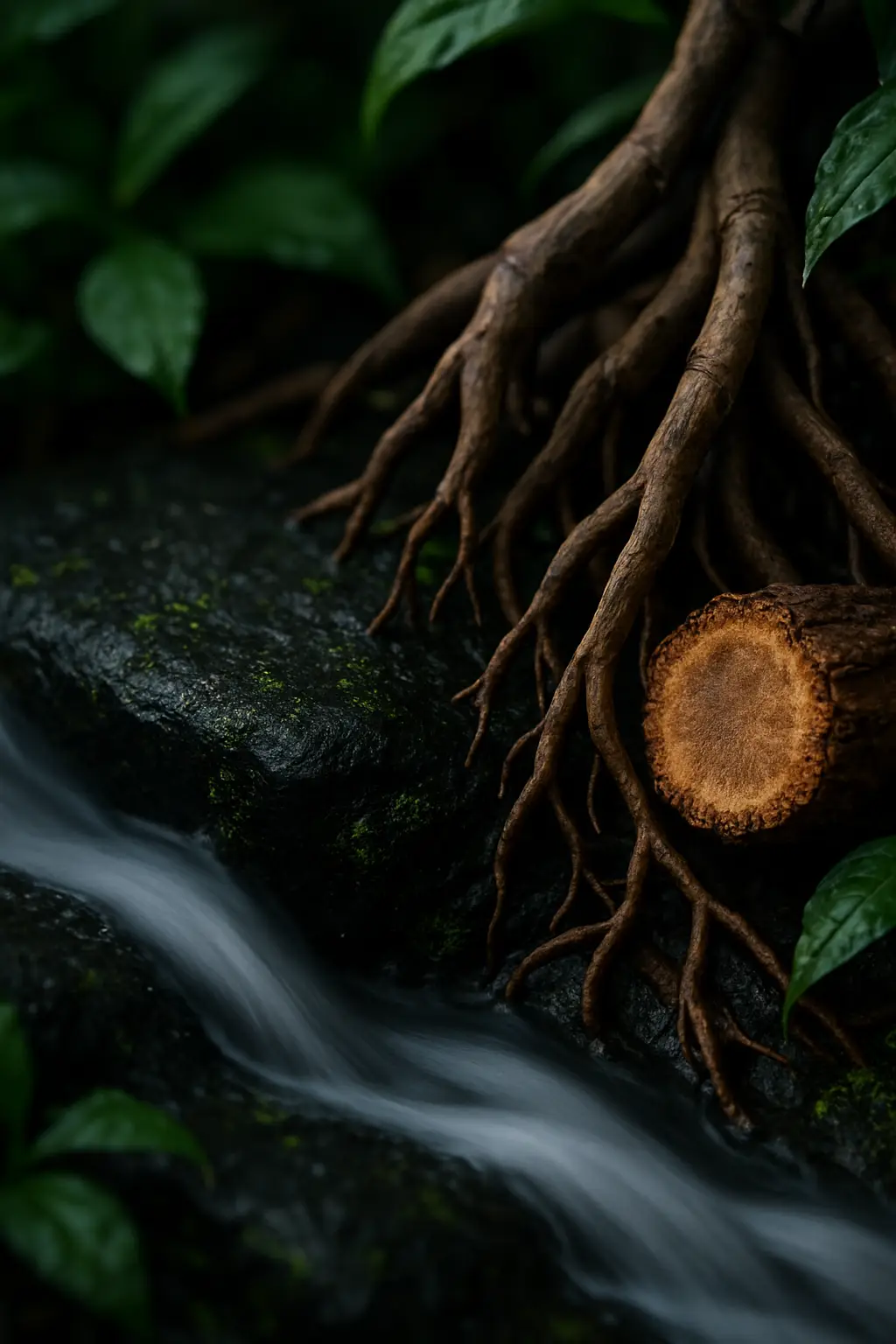Close study of plant material and research context for ibogaine
