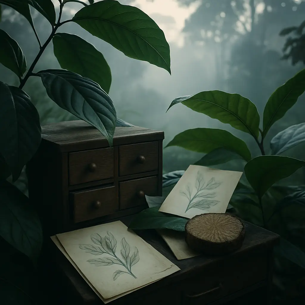 Symbolic still life representing careful inquiry into brain restoration research