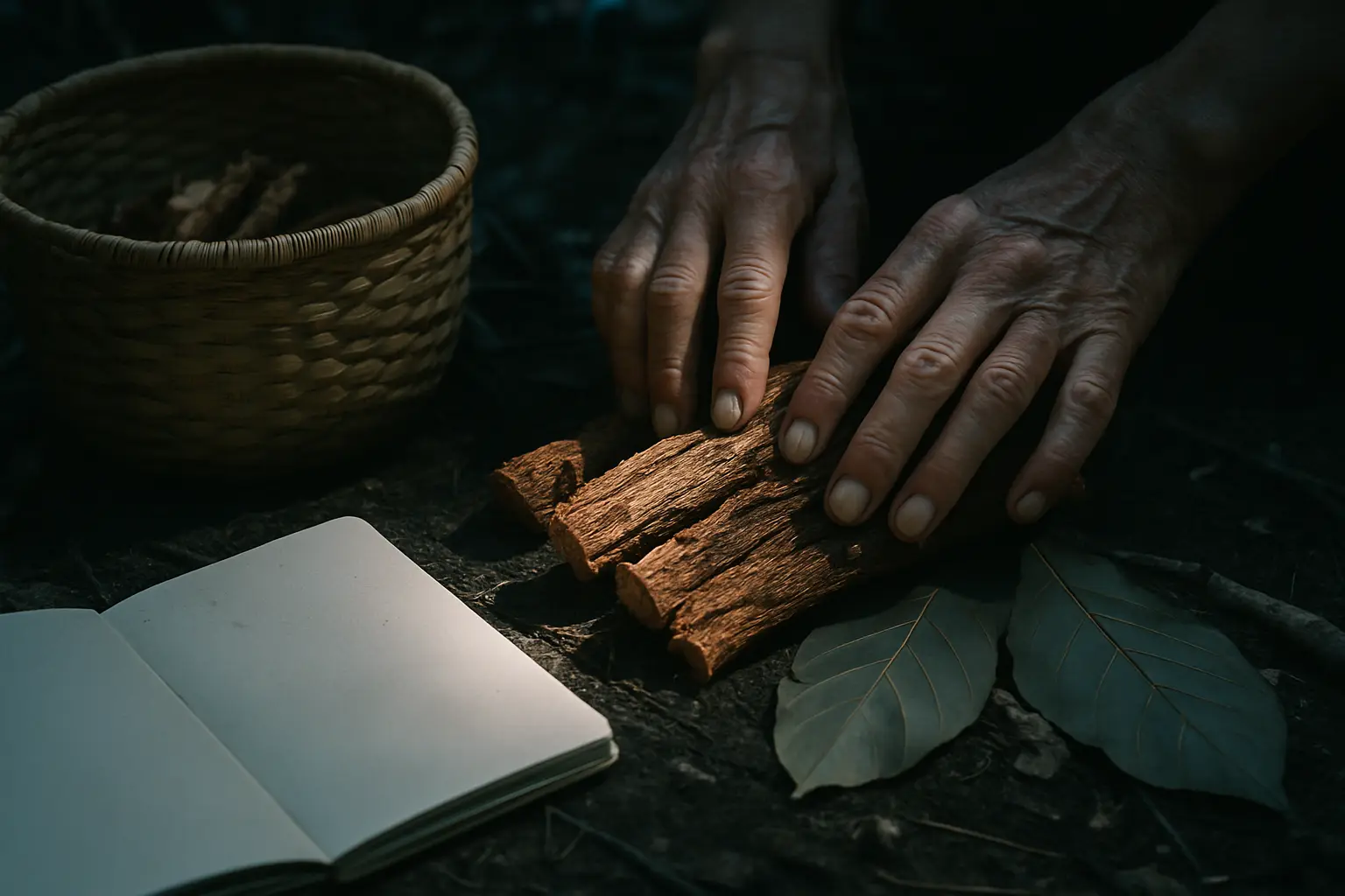 Quiet natural setting that frames a careful reading of ibogaine accounts