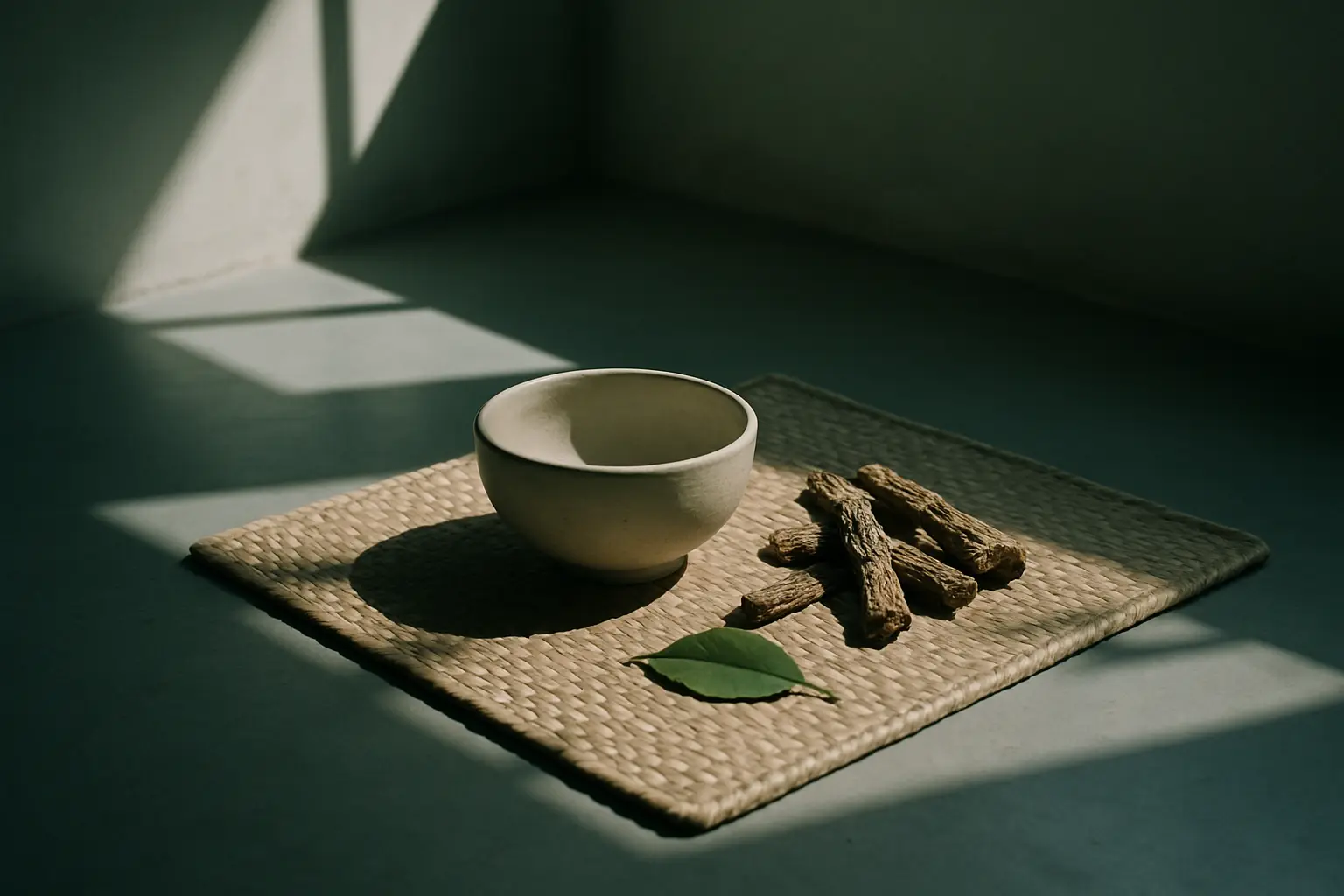 Symbolic still life inviting a careful reading of personal ibogaine accounts