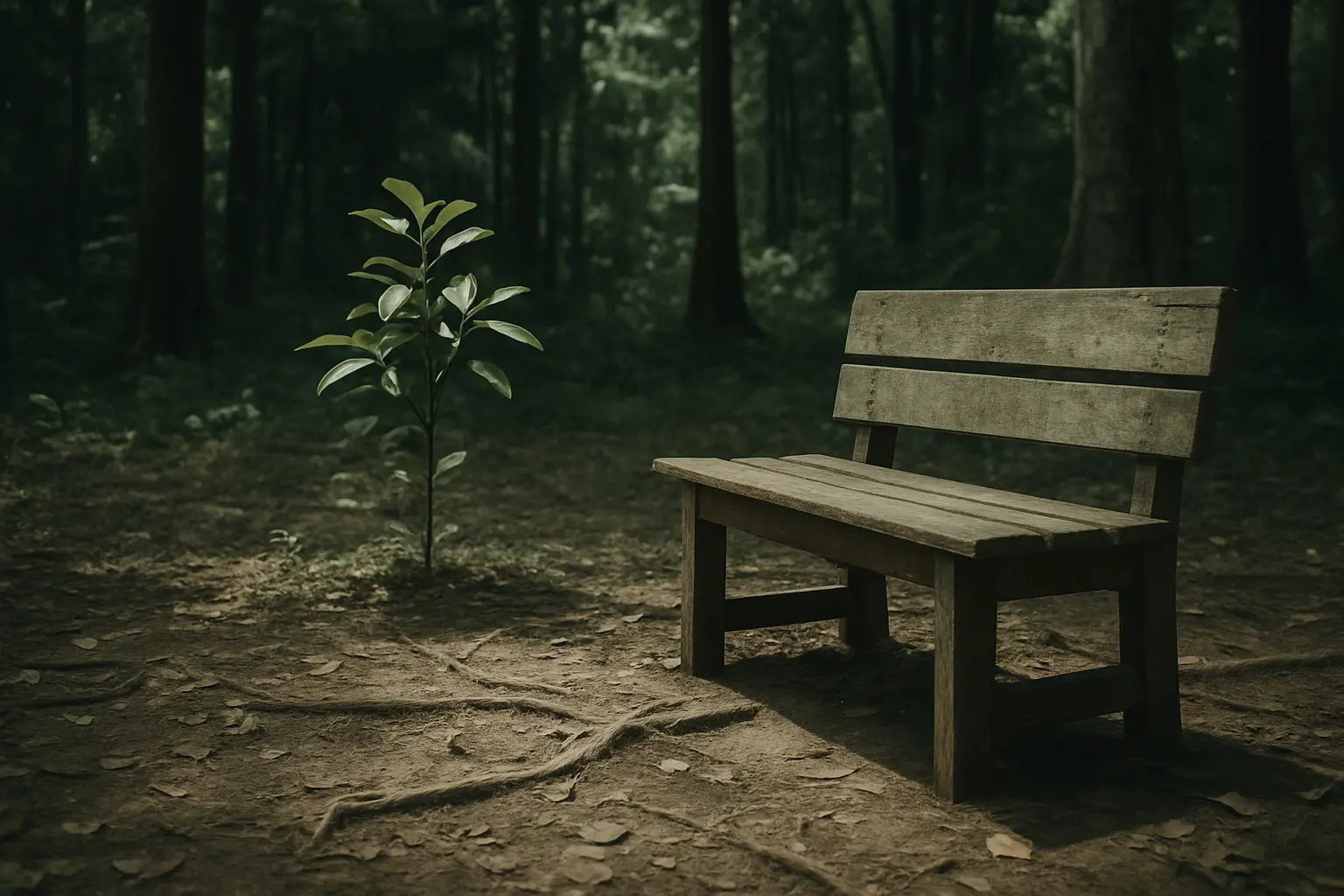 A quiet landscape that invites careful reflection on personal ibogaine accounts