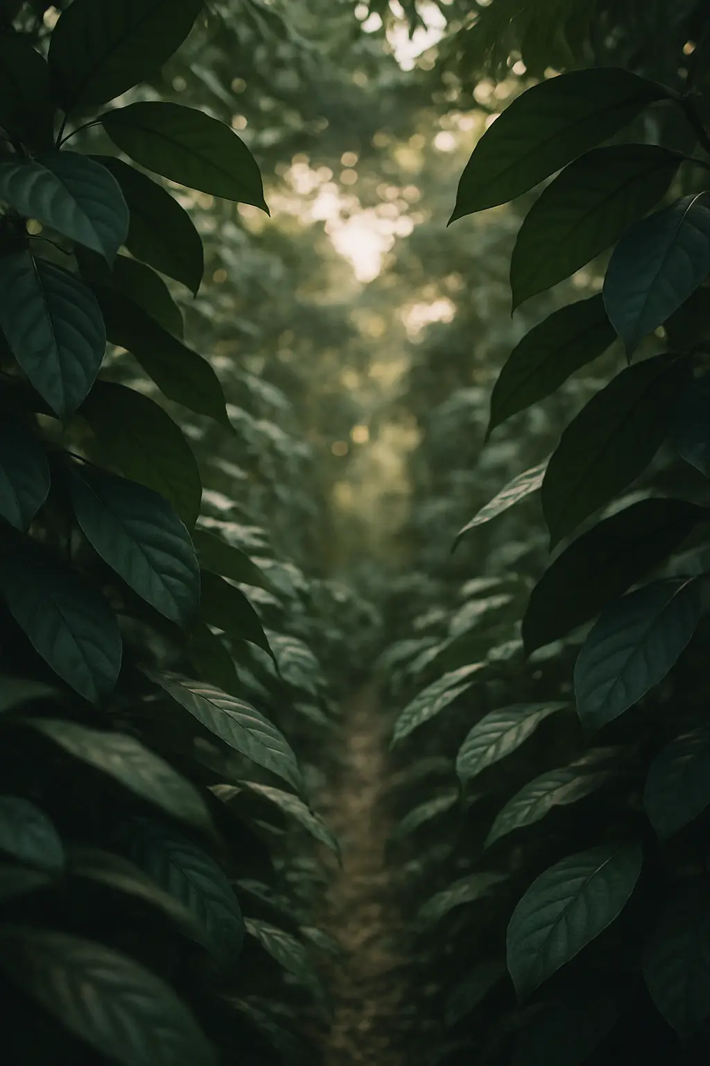 Warm-toned symbolic still life introducing a thoughtful comparison of ayahuasca and ibogaine