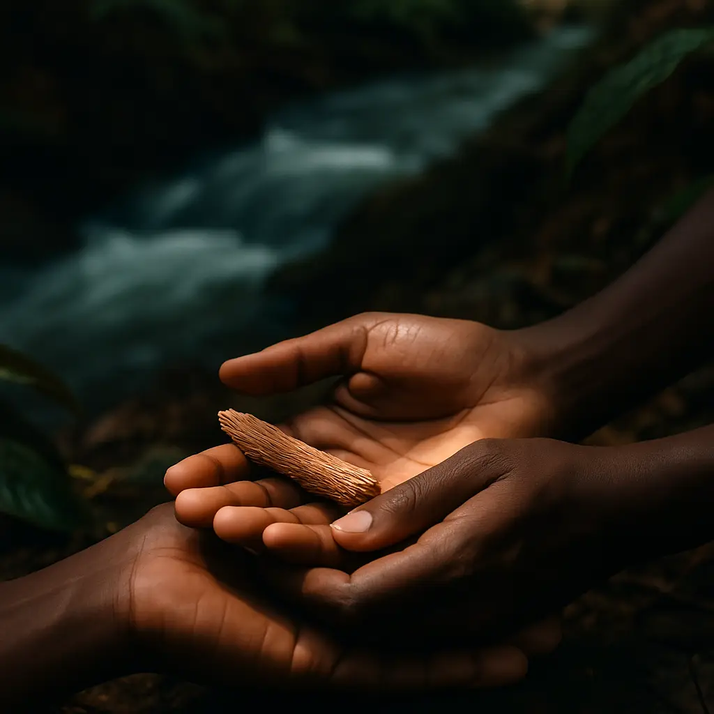 Hands held together, reflecting the care and caution behind Lucid Cairn's independent resource