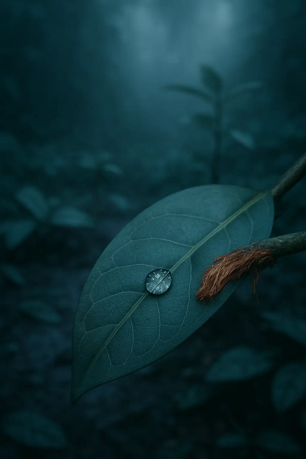 Abstract conceptual image alongside guides about ibogaine research and safety