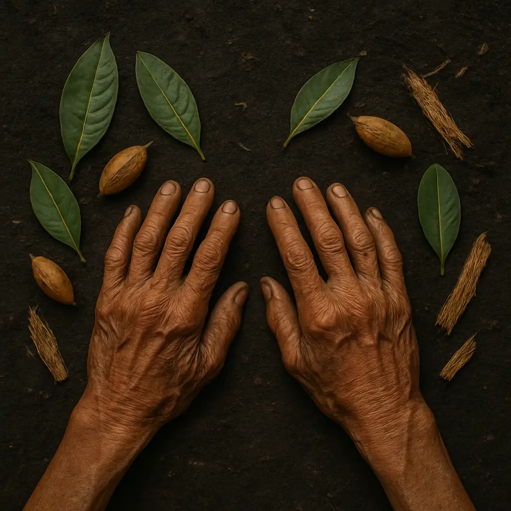 Hands held thoughtfully together, representing careful attention to personal accounts