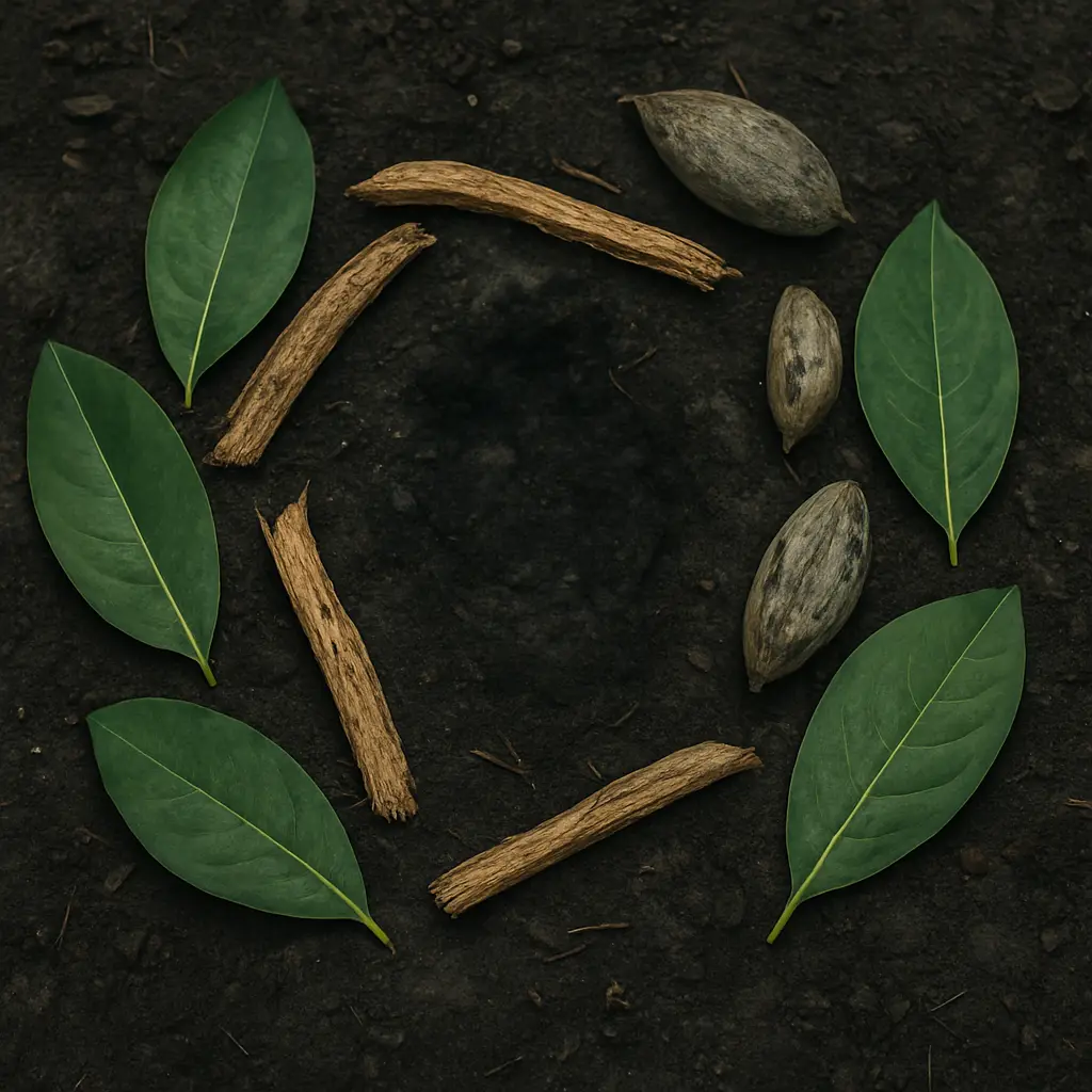 Abstract image accompanying comparisons of ibogaine information and treatment settings