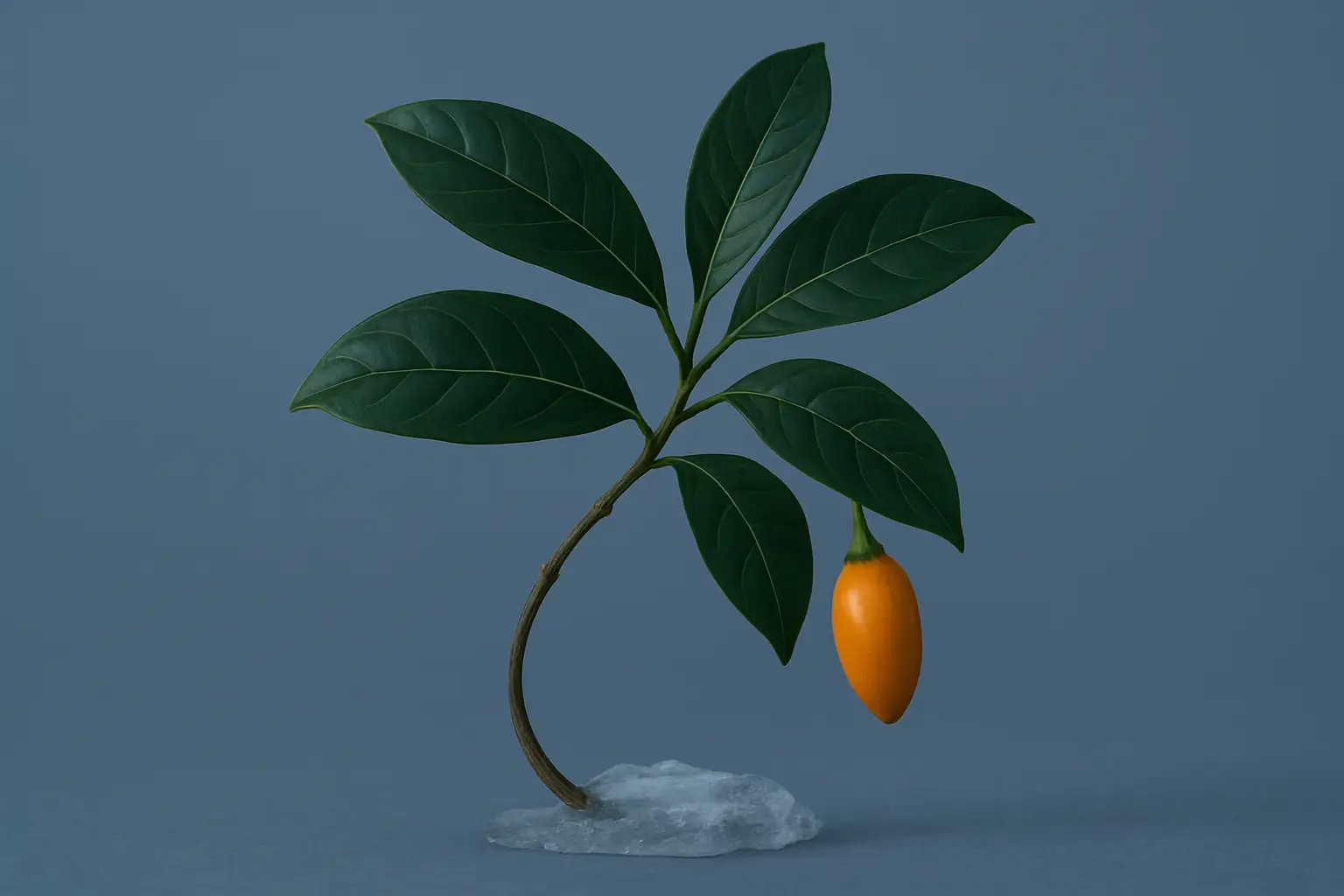 Reflective symbolic still life introducing careful discussion of ibogaine and hockey