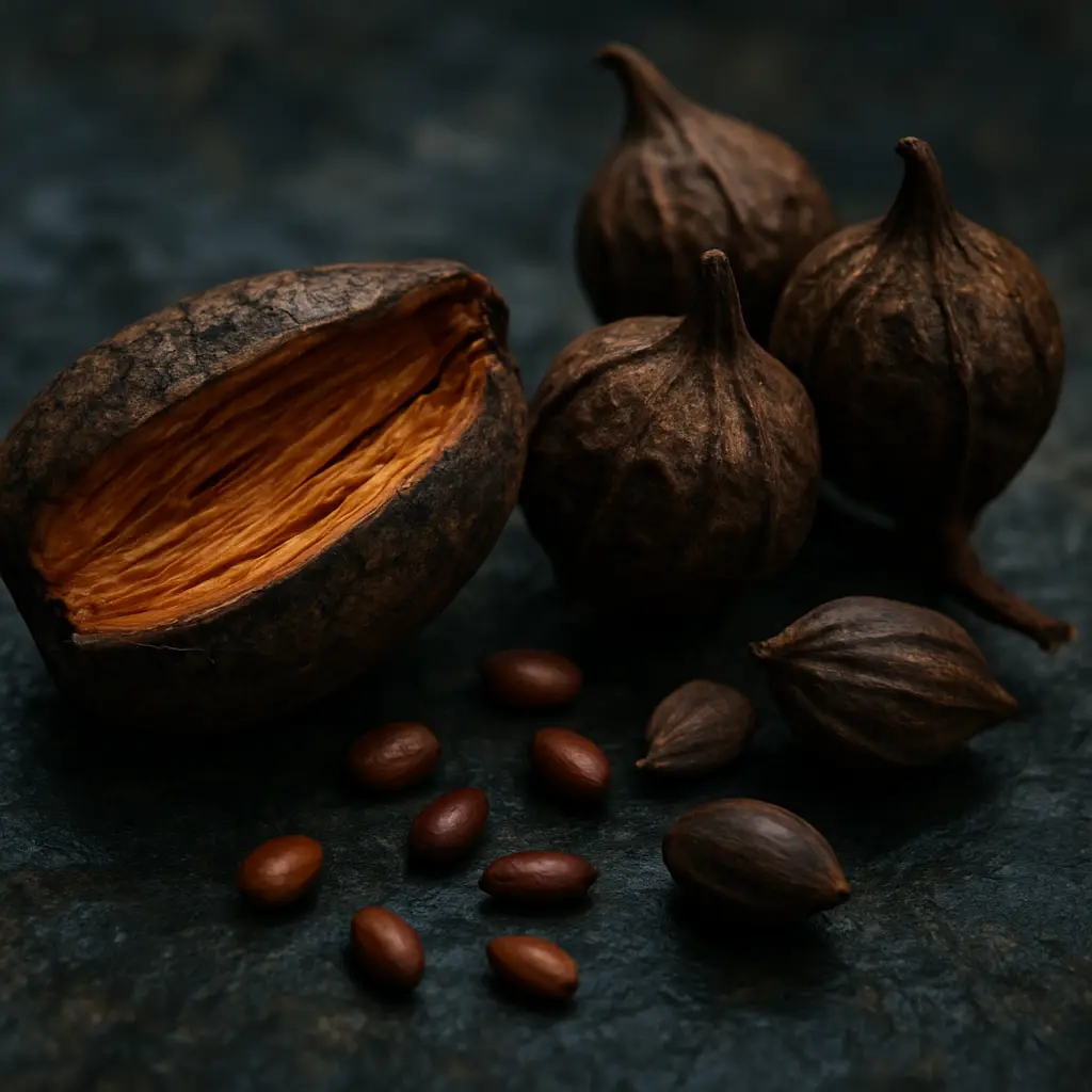 Symbolic still life suggesting the layers behind an ibogaine treatment quote