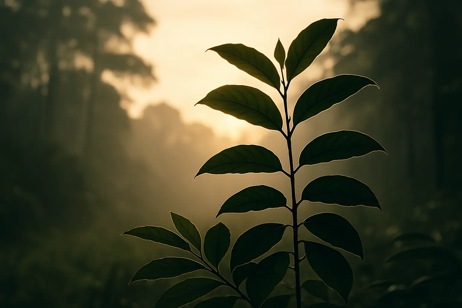 Botanical setting illustrating the evolving discussion around ibogaine research and treatment policy