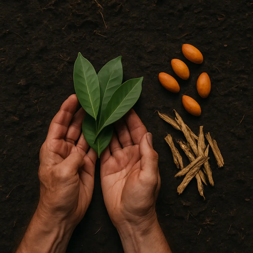 Hands in a quiet, supportive setting reflecting Mango Strata’s careful approach to information