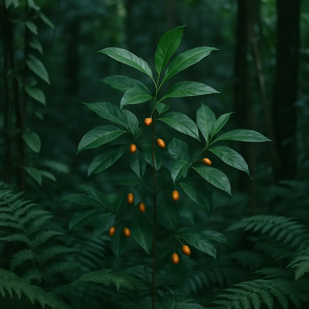 Sunlit tropical setting accompanying a careful discussion of ibogaine safety concerns