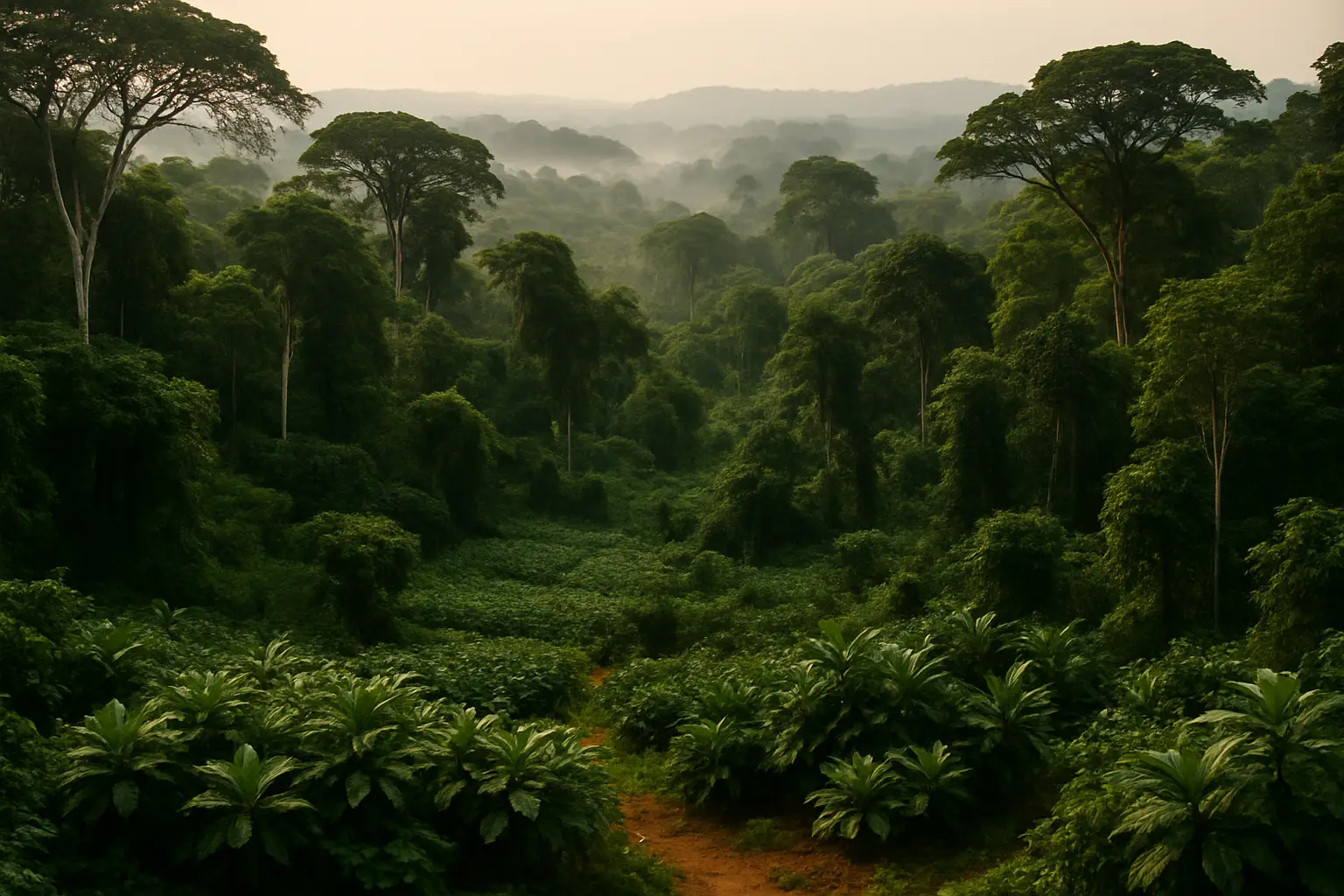Natural setting accompanying discussion of cardiac and medication-interaction concerns in ibogaine research