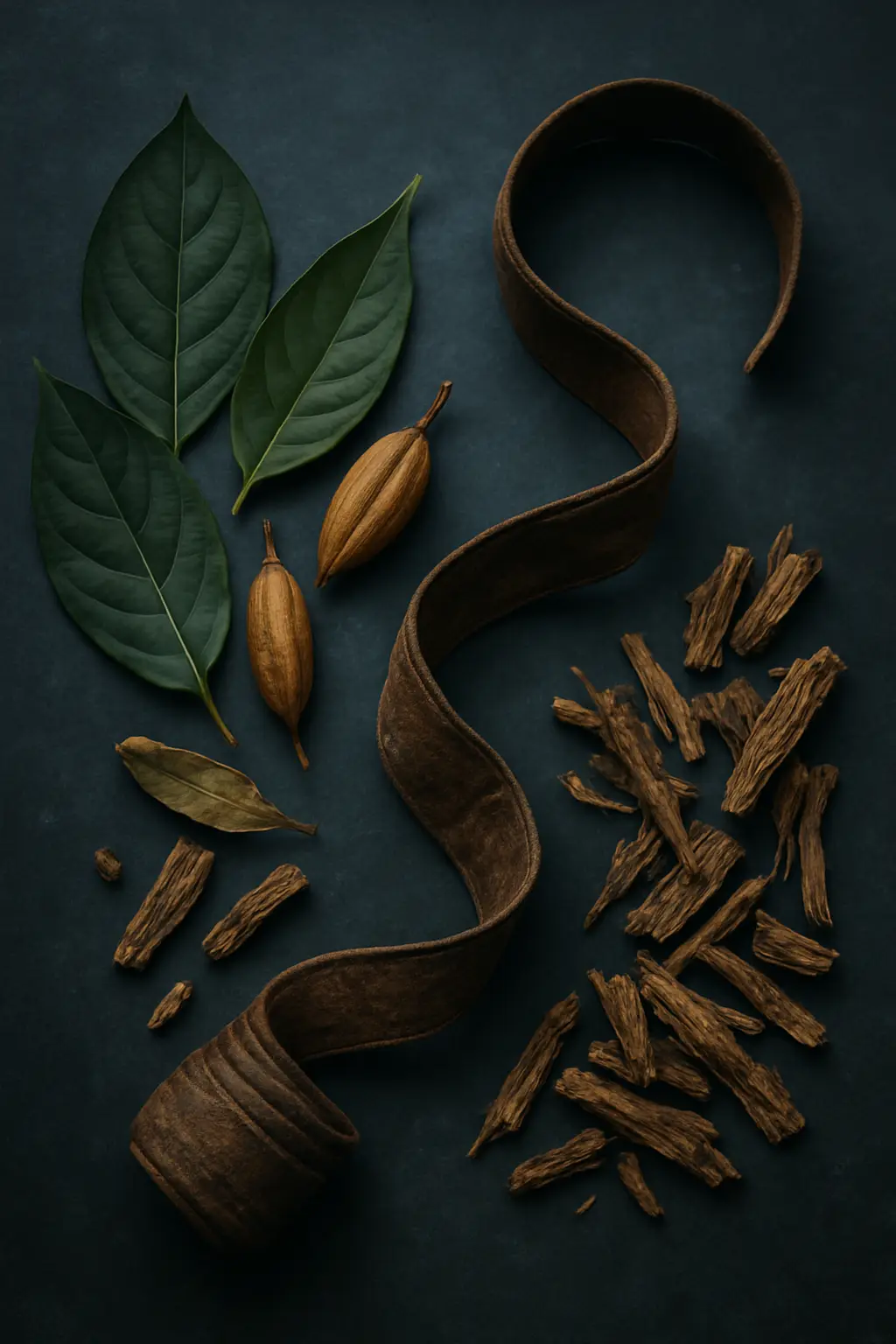 Abstract composition accompanying Granite Echo’s framework for assessing ibogaine claims